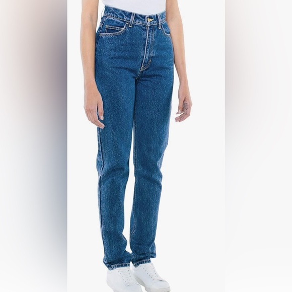 American Apparel High Waisted Jeans - Picture 4 of 14